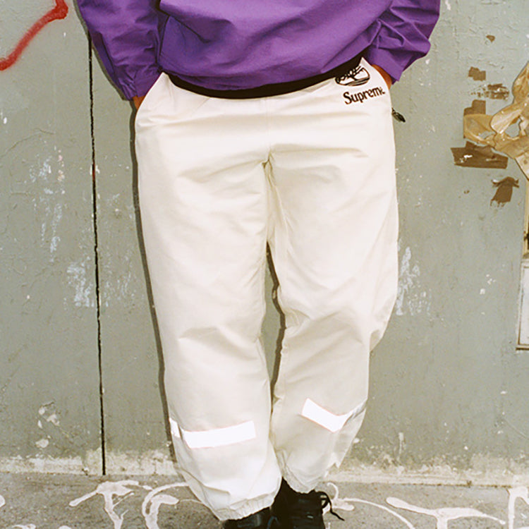 Supreme x Timberland Reflective Taping Track Pants 'White Black' SUP-SS21-712