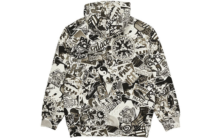 Palace Sticker Pack Hoodie 'Black' P20CS042