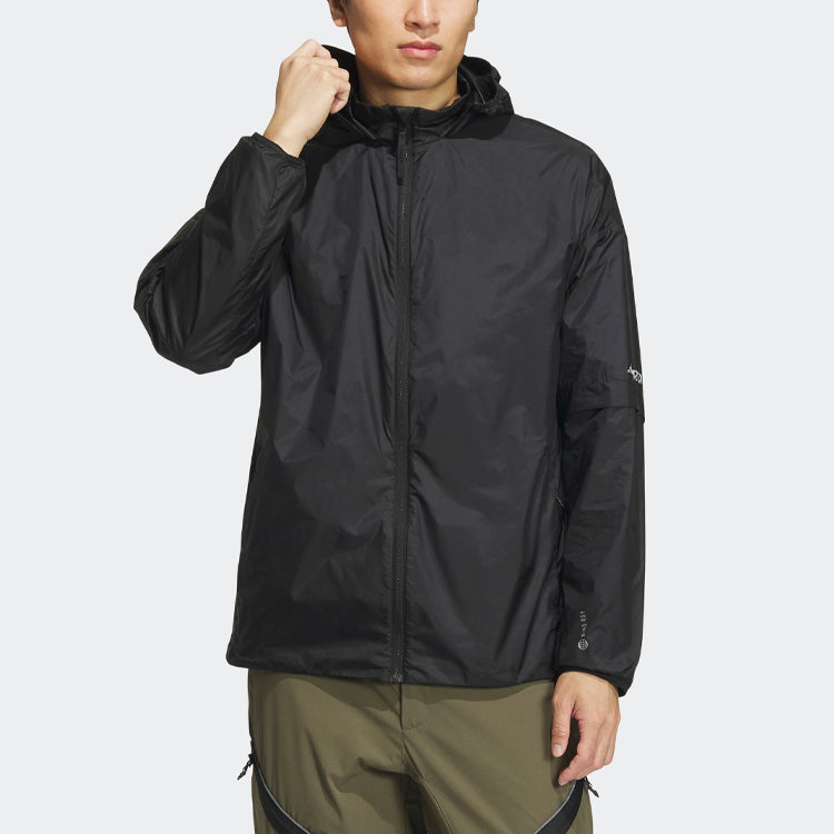 adidas Terrex Jackets 'Black' HY4703