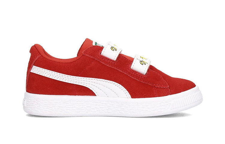 (PS) PUMA Minions Suede V Ps Sneakers RedWhite 365528-01