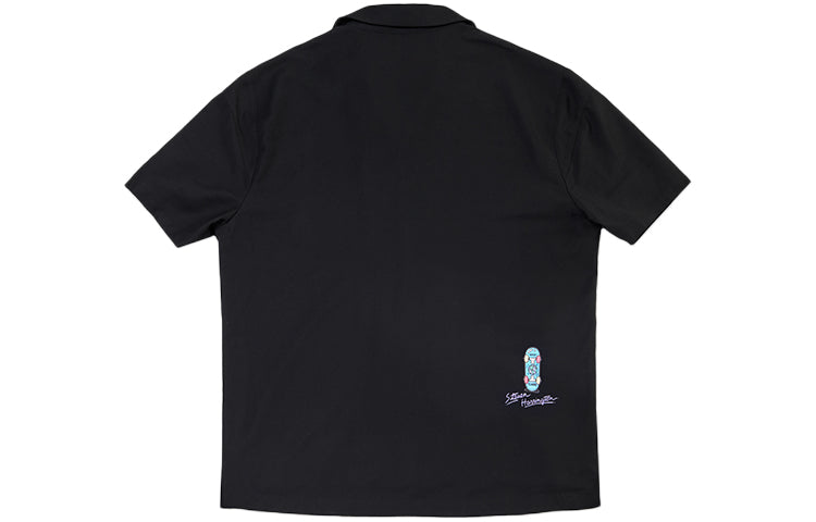 Li-Ning x Steven Harrington Graphic Shirt 'Black' ASHR140-1
