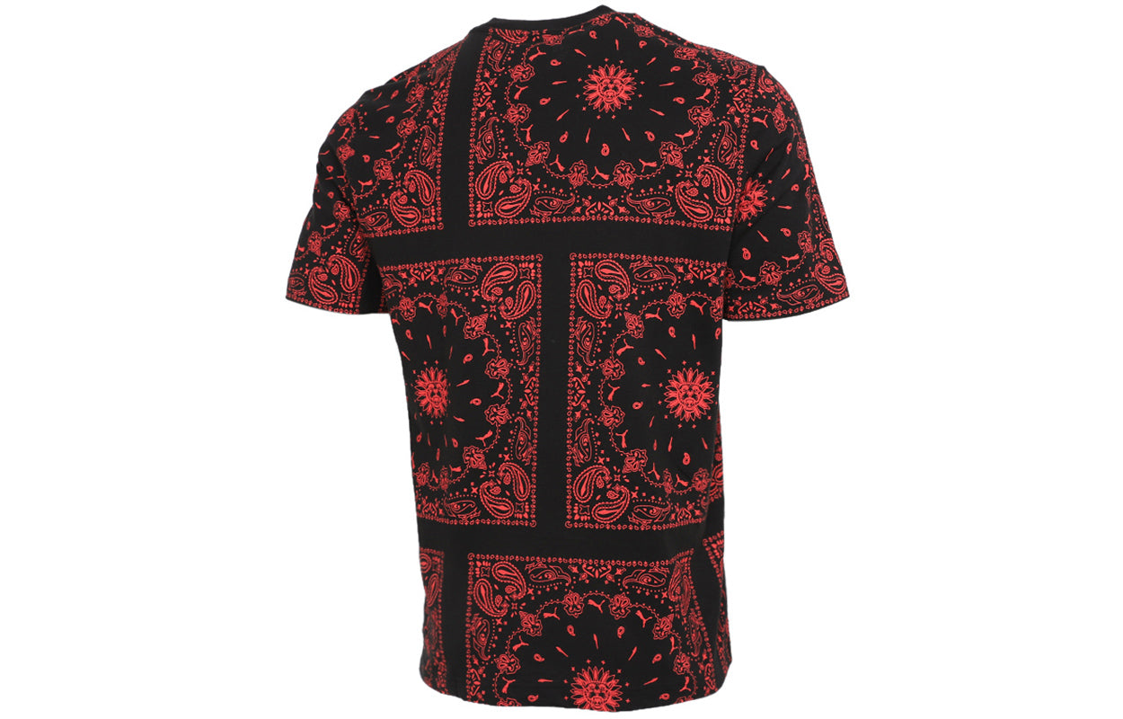PUMA OB All Over Print T-Shirt 'Red' 532652-01