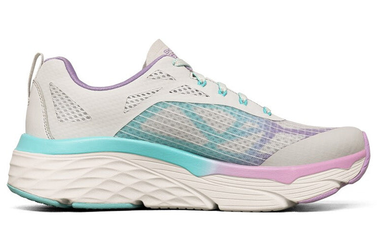 (WMNS) Skechers Max Cushioning Elite Low-Top Running Shoes Grey/Blue 128261-GYLV