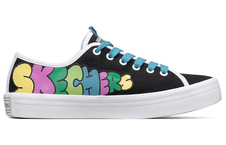 (WMNS) Jeremyville x Skechers V'Lites Low-Top Sneakers Multi-color 66666301-BKMT