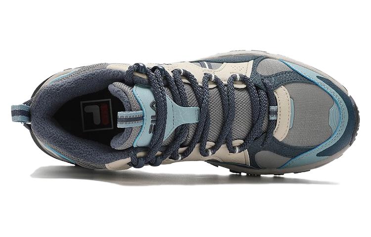 (WMNS) FILA Trek 1S High-Top Sneakers 'Grey Blue' F12W342125FFO