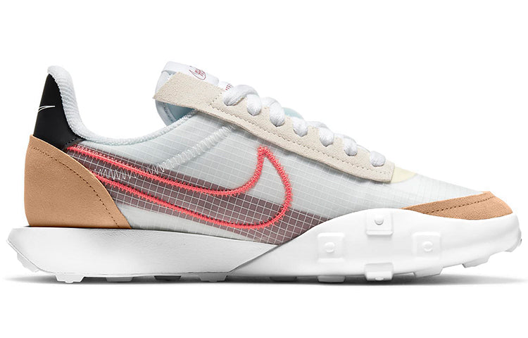 (WMNS) Nike Waffle Racer 2X 'White Bright Crimson' CK6647-101