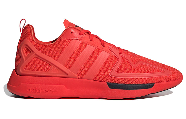 adidas ZX 2K Flux Shoes 'Hi-Res Red Black' FV8478