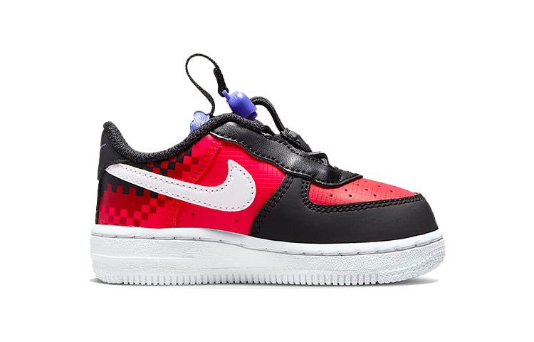 (TD) Nike Force 1 Toggle SE 'Black Red' DN3323-600