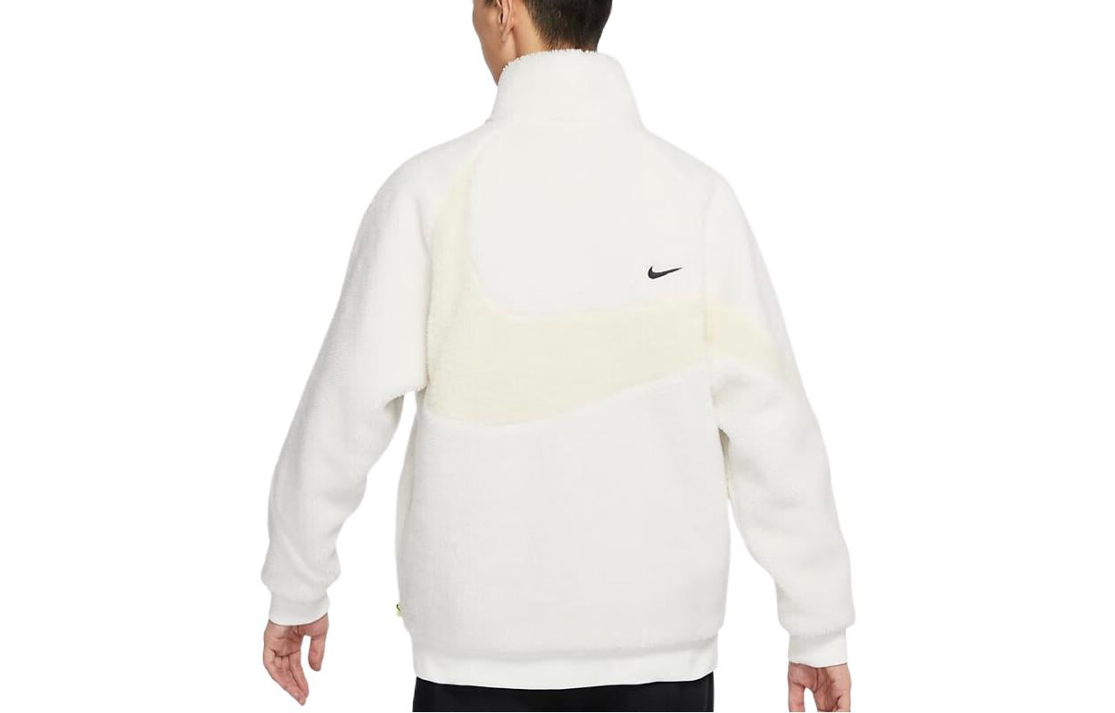 Nike Swoosh 2-way fleece jacket 'White' FB1910-133
