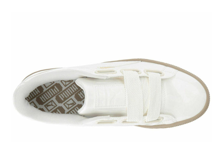 (WMNS) PUMA Basket Heart Marshmallow White 363073-06