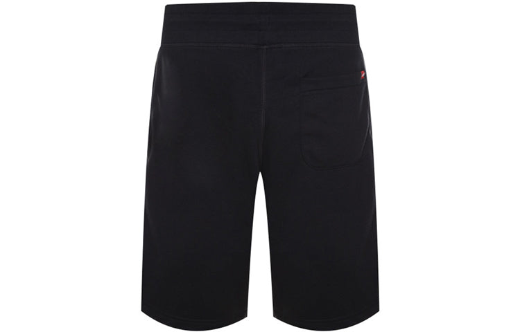 New Balance Essentials Stacked Logo Shorts 'Black' AMS03558-BK