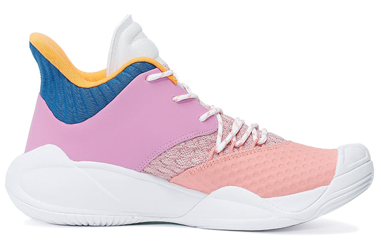 ANTA Basketball Series Sneakers Mid 'Pink White Blue' 112131616S-2