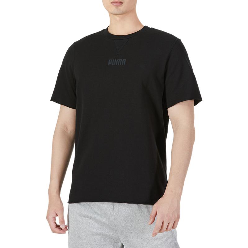 PUMA Basic Logo T-Shirts 'Black' 849593-01