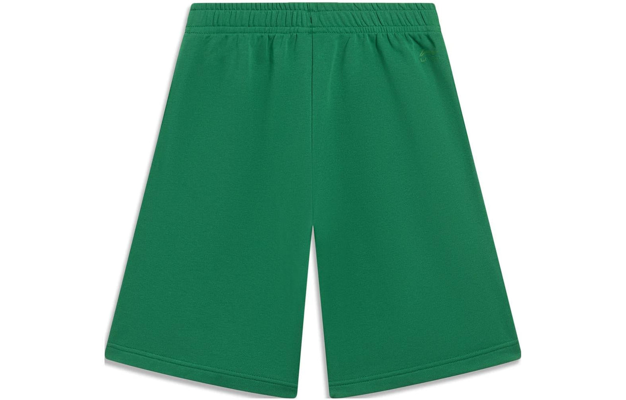 Li-Ning Anything Is Possible Graphic Straight Shorts 'Green' AKST593-3