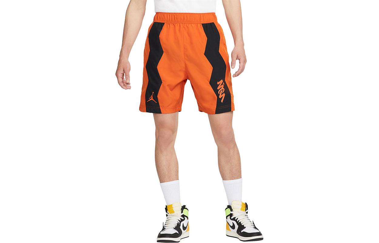 Nike AS M J ZION DF PERF WVN Short CAMPFIRE Orange DH9714-893