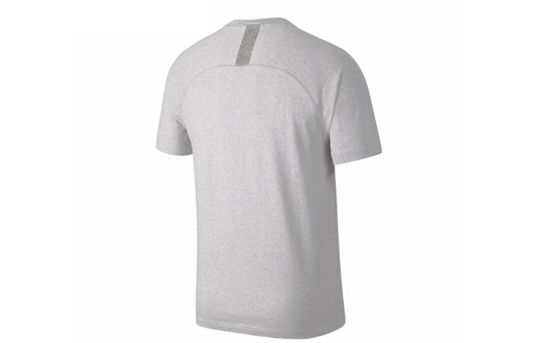 Nike Sportswear Casual Training Round Neck Short Sleeve Gray CK2979-902
