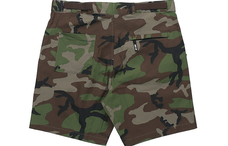 Nike Big Pocket Camouflage Straight Woven Shorts Green Camouflage AT9882-222