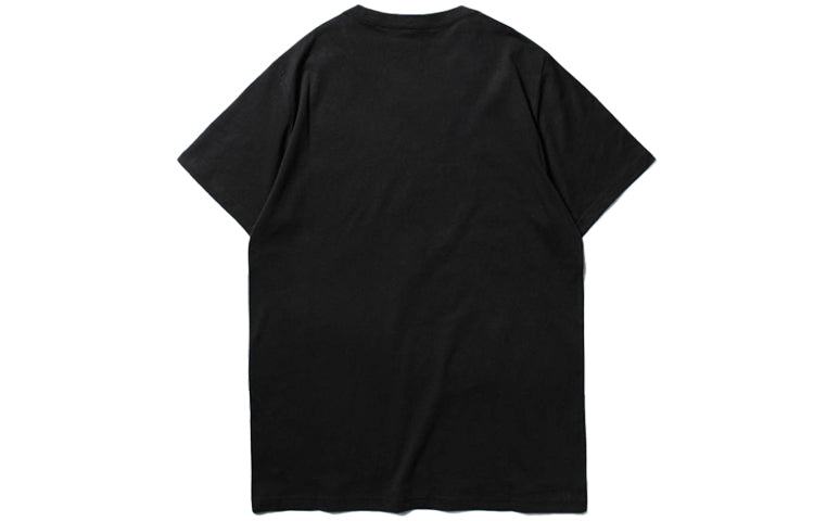 Men's Vans Asian Artist Crossover Series Cartoon Printing Round Neck Short Sleeve Black VN0A4P5JBLK