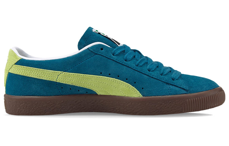 PUMA Unisex Suede Vtg Sneakers Blue/Green 374921-17