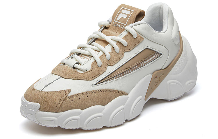 (WMNS) Lanvin x FILA Sneakers White/Yellow F12W144145FSN