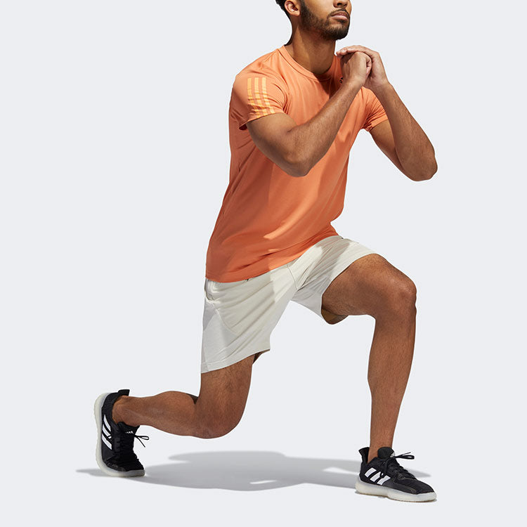 adidas H.rdy Shorts Training Sports Knit Casual Bauxite Brown GT7892
