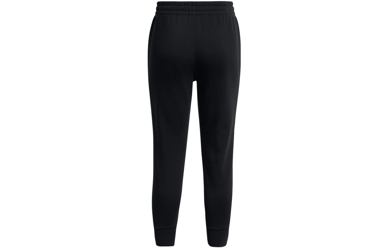(WMNS) Under Armour Essential Fleece Pants 'Black' 1379443-001