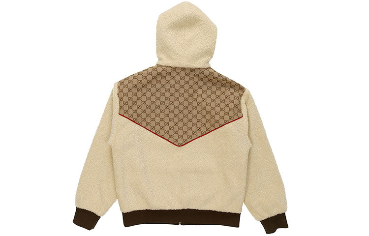 The North Face x Gucci GG Canvas Shearling Jacket 'Beige' 644582-XJC3T-2102