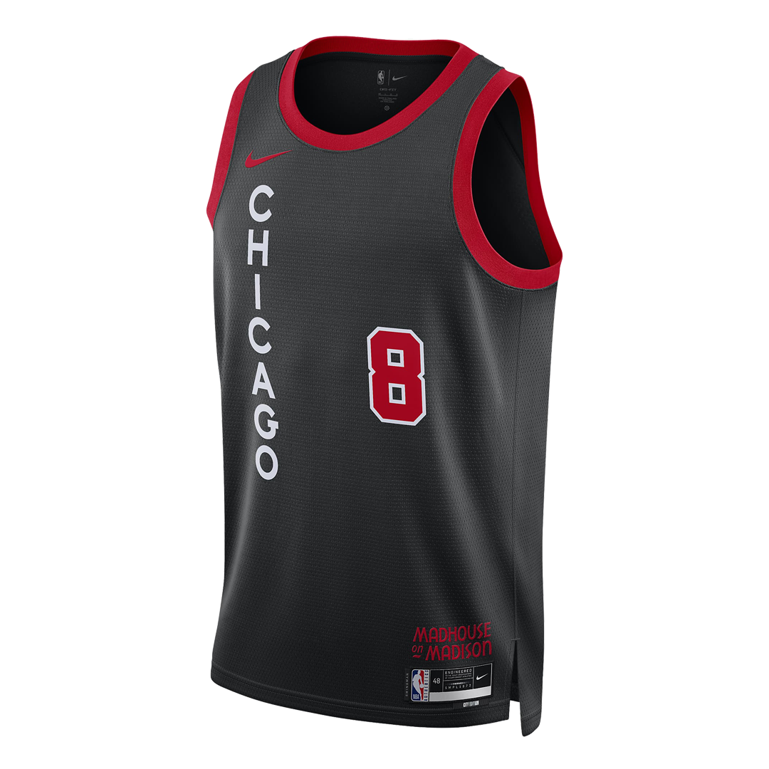 Nike Dri-FIT NBA Swingman Jersey 2023/24 City Edition 'Chicago Bulls Zach Lavine' DX8497-010