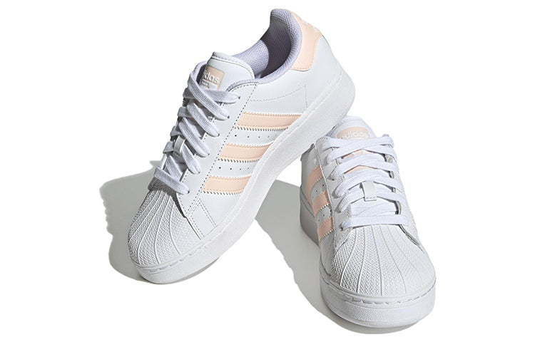 (WMNS) adidas Originals Superstar XLG Shoes 'Cloud White Bliss Orange' IF3004
