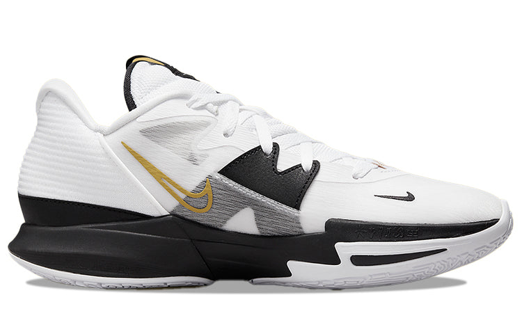 Nike Kyrie Low 5 'White Black Metallic Gold' DJ6012-101