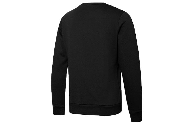 (WMNS) PUMA Essential Logo Fleece Crew Neck Sweater 'Black' 847678-01