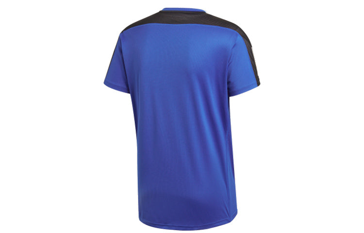adidas Own The Run Tee Running Short Sleeve Men's Blue FT1431