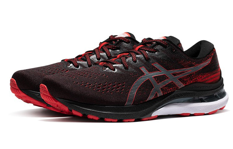 ASICS Gel-Kayano 28 2E Wide 'Black Electric Red' 1011B188-002