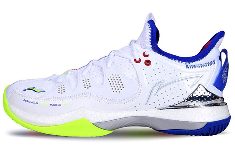 Li-Ning Halberd 3 Lite 'White Blue Yellow' AYAS024-1