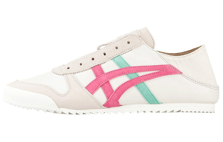 (WMNS) Onitsuka Tiger Hiina Slip-on Shoes 'White Grey Pink' 1182A052-200