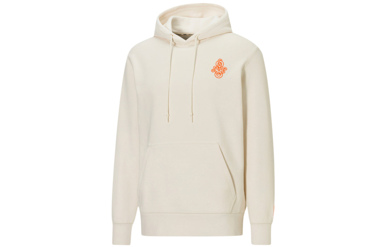 Men's PUMA x PRONOUNCE Crossover Back Embroidered Large Pattern Knit Creamy White 532143-93