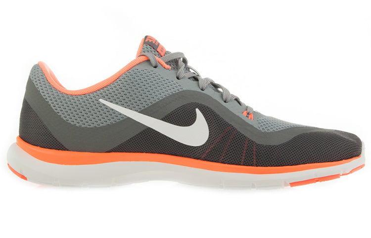 (WMNS) Nike Flex Trainer 6 'Gray Orange White' 831217-009