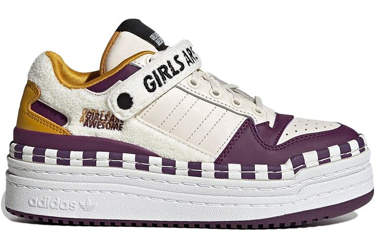 (WMNS) adidas Girls Are Awesome x Triple Platforum Low 'White Purple Beauty' GY2618