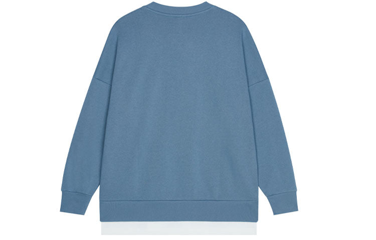 New Balance Logo Sweatshirt 'Blue' AMT13345-WAB