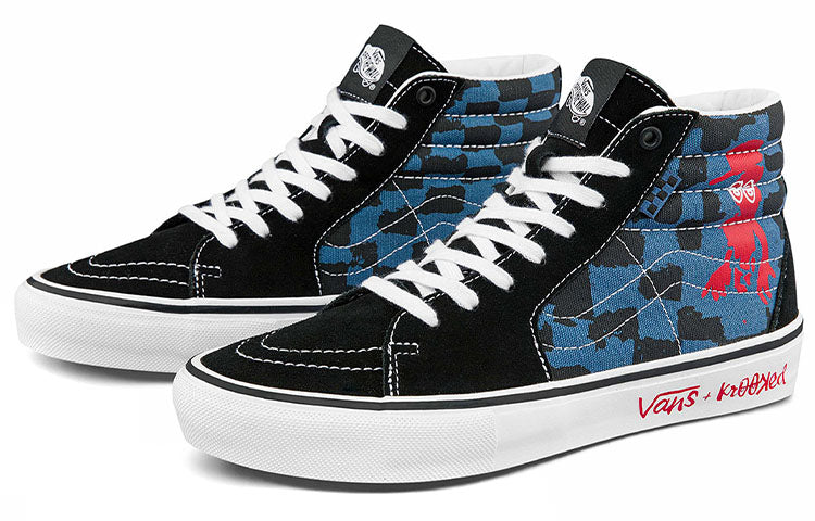Vans Krooked x Skate SK8-HI 'Natas For Ray Barbee' VN0A5FCCAPG