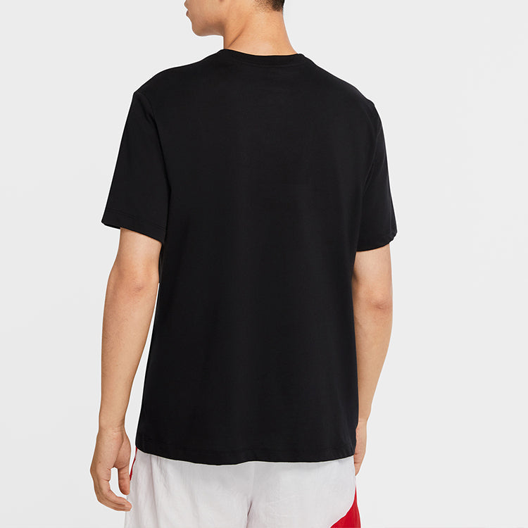 Nike Dri-FIT Giannis Logo Basketball Short Sleeve T-Shirt 'Black' CV1092-010
