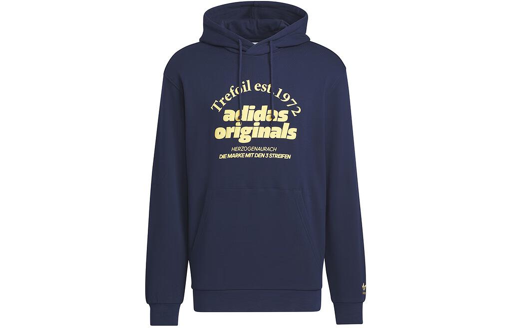 adidas Originals Graphic Hoodies Asia Sizing 'Navy' JE3487