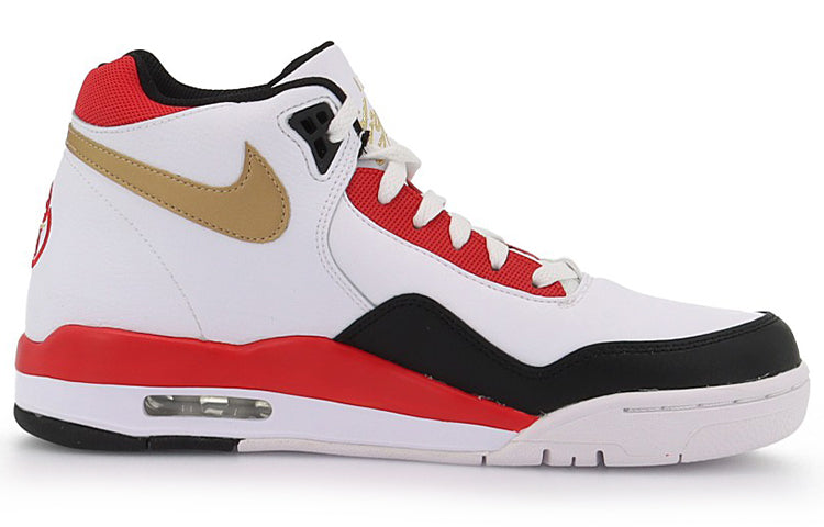 Nike Flight Legacy Shoes White/Golden/Red DD8493-169