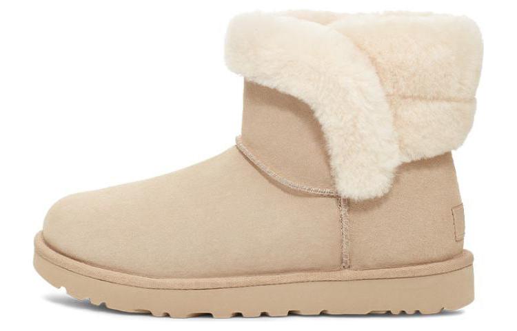 (WMNS) UGG Saniya Mini Suede Classic Boot 'Sawdust' 1153512-SWD