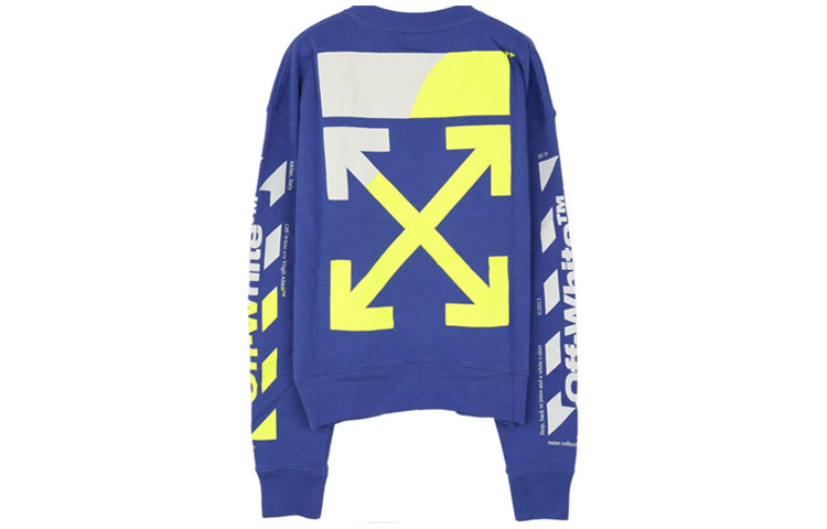 Off-White SS19 Diagonals Crew Neck Sweater OMBA035S190030063060