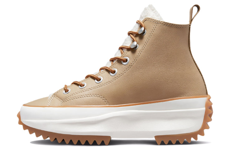 (WMNS) Converse Run Star Hike High 'Sherpa - Nomad Khaki' 573111C