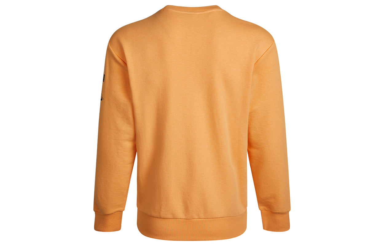 PUMA Rebel Crew Long Sleeve Sweater 'Orange Black' 531293-36