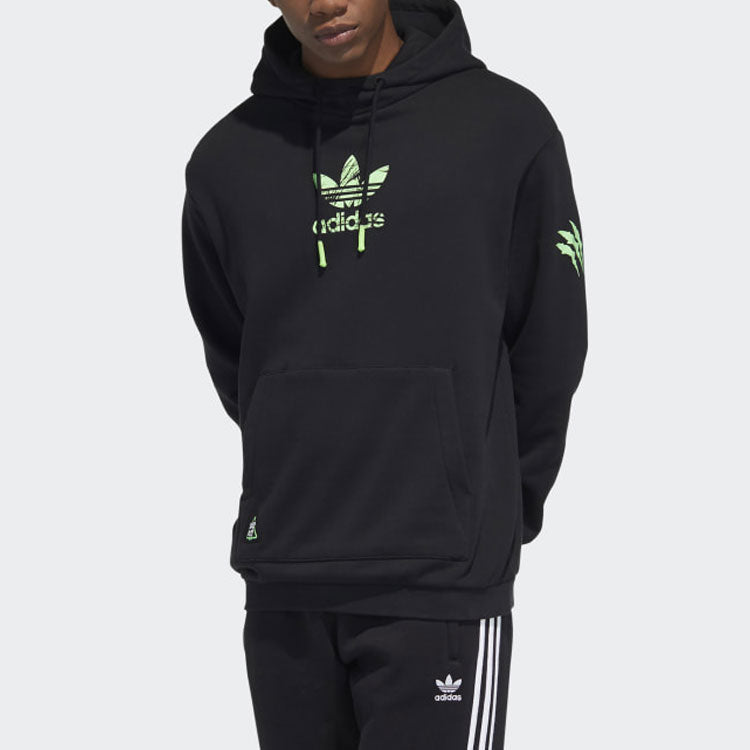 adidas originals limited logo Printing Casual Sports Black GV0923