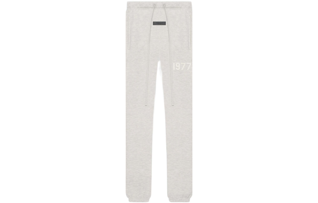 Fear of God Essentials SS22 Sweatpants Light Oatmeal 1977 FOG-SS22-020