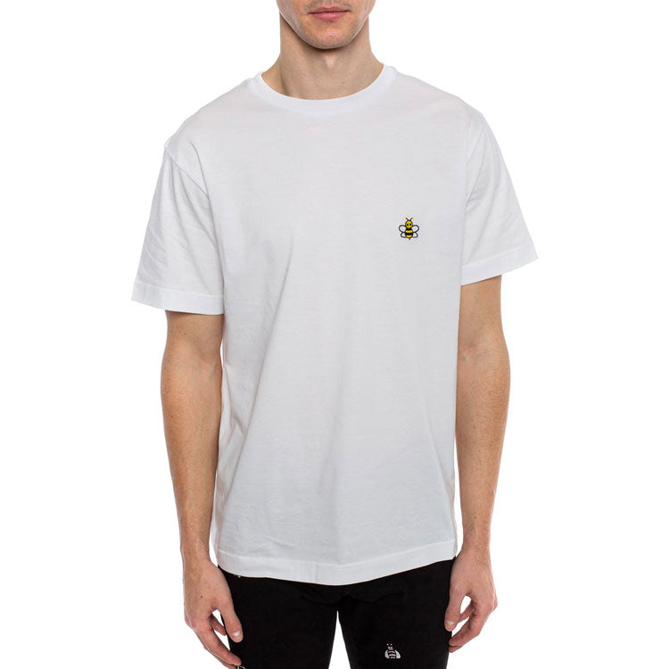 Men's DIOR x KAWS Crossover Logo Short Sleeve White 923J611W6041-082